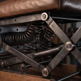 Recliner squeaking when leaning back fixed with silicone lubricant