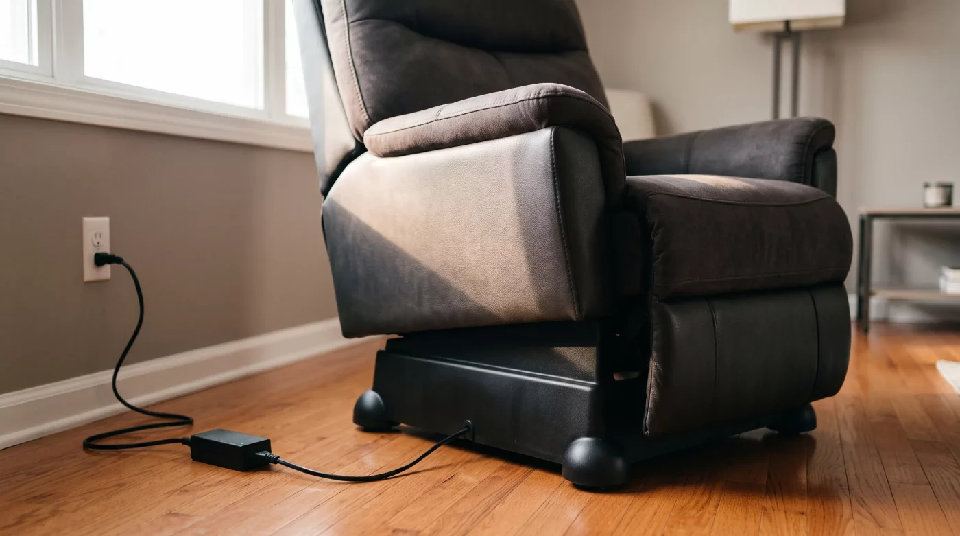 Electric recliner not working with power supply