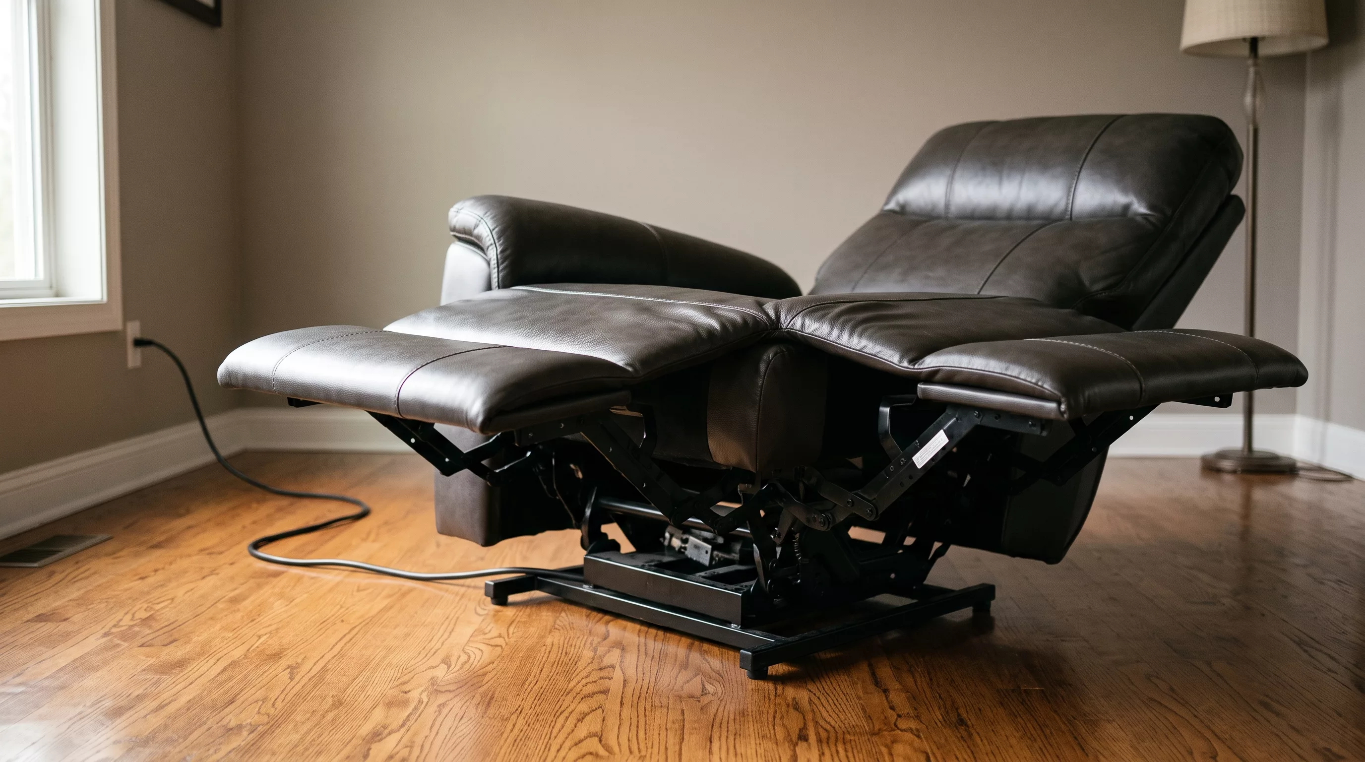 Electric recliner stuck in the recline position