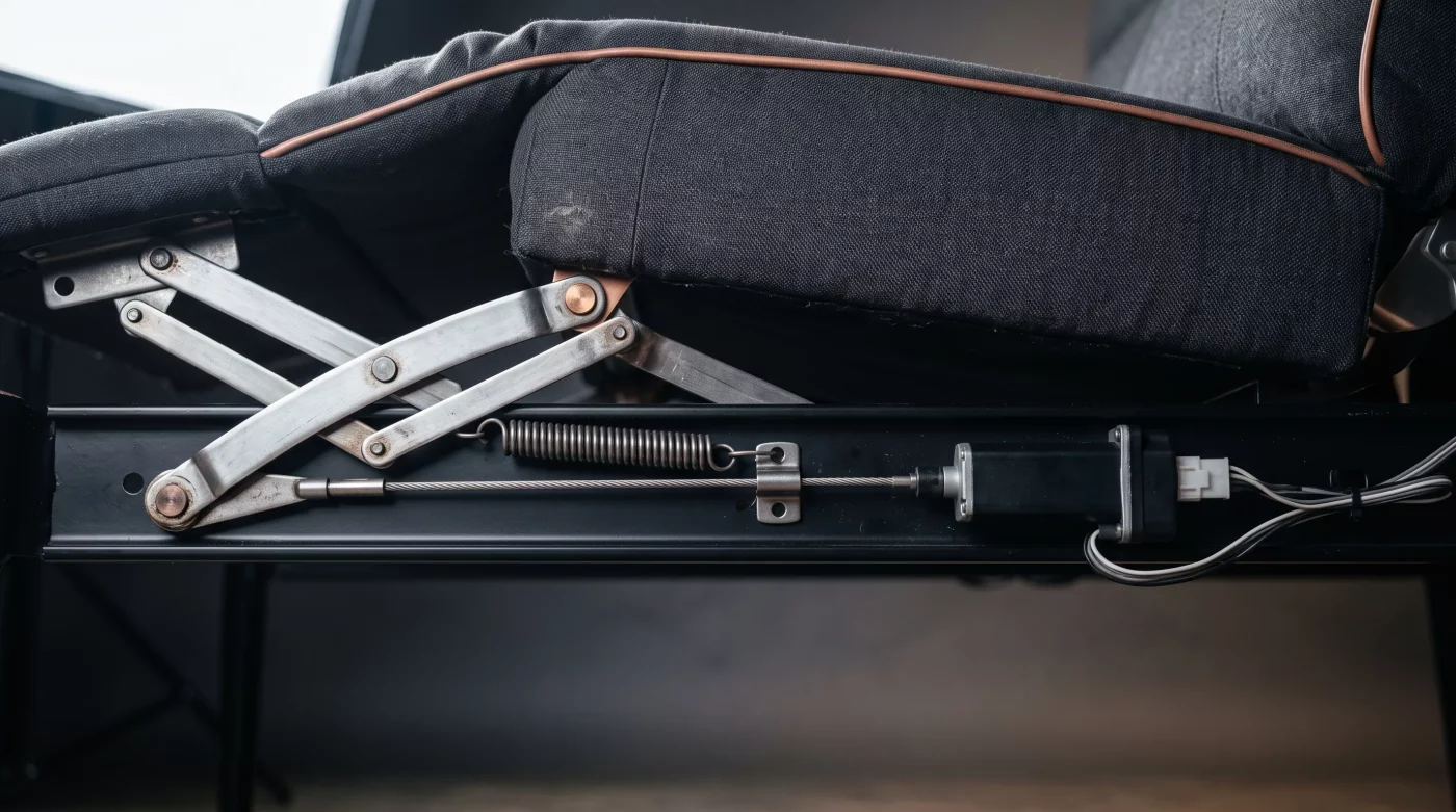 how to fix a reclining sofa