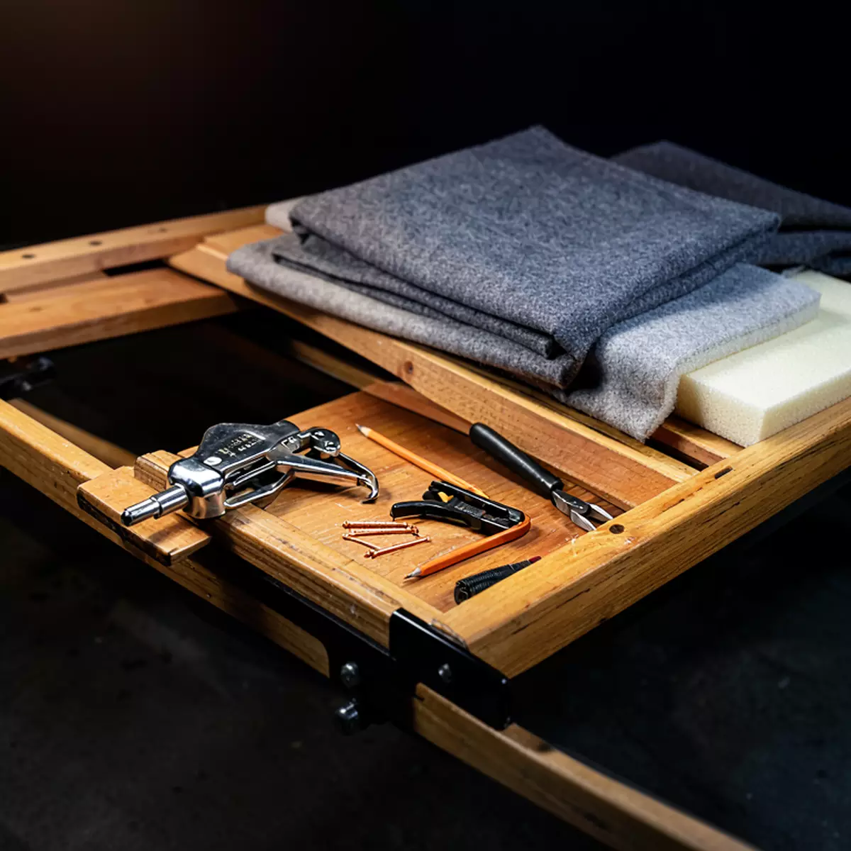 recliner reupholstery tools and materials