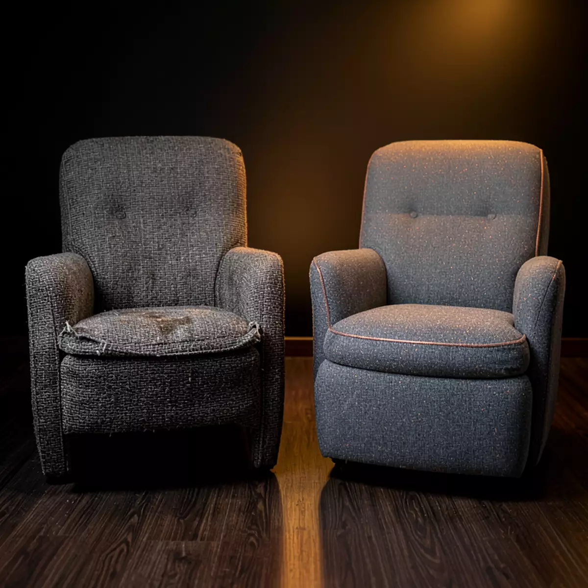 deciding whether to repair or replace an old recliner