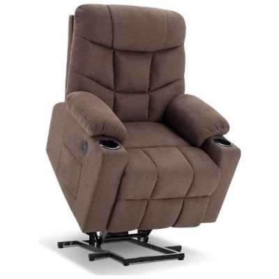 Mcombo Recliner seat with rocking feature and power lift mechanism