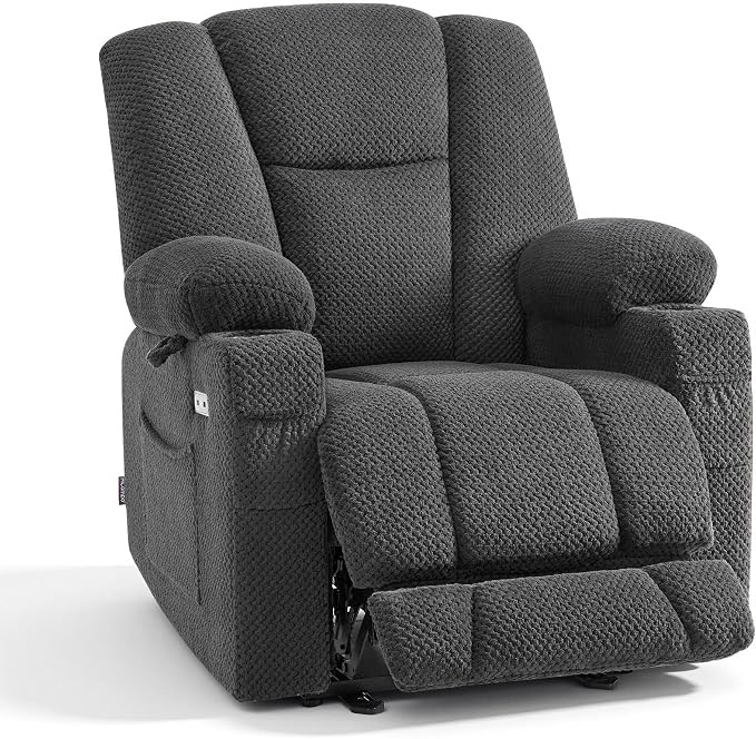 MCombo Small Power Recliner Chair with Heat and Massage