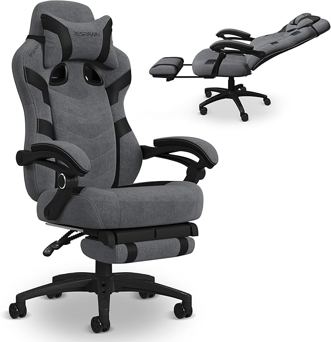 RESPAWN 110 Pro Ergonomic Gaming Chair with Footrest and Recline