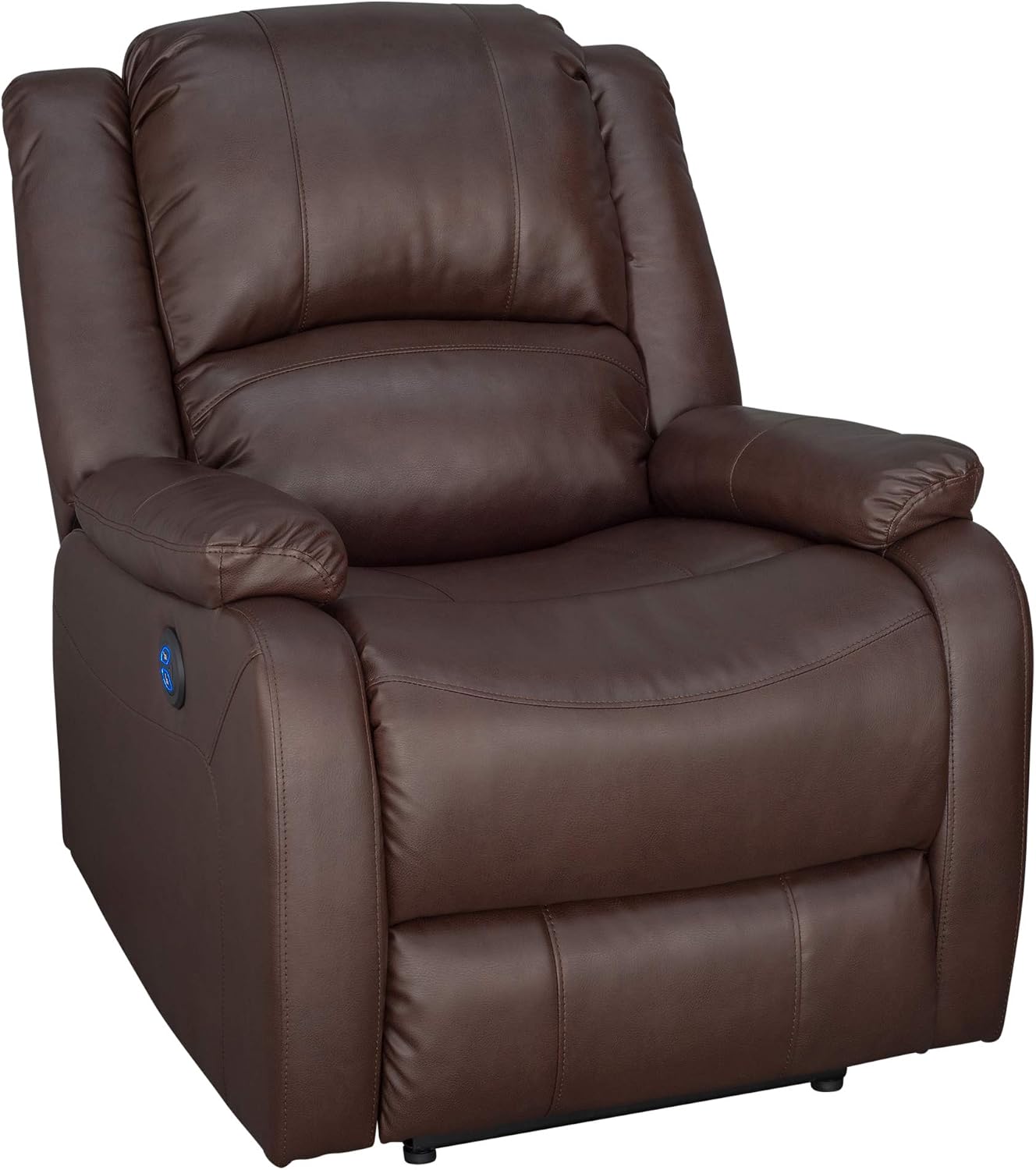 recpro charles powered rv wall hugger recliner