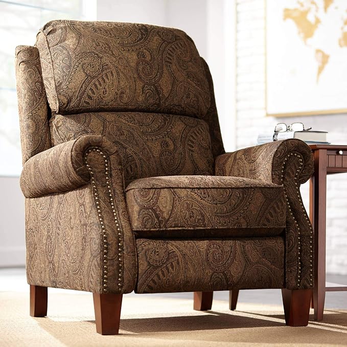 Kensington Hill Beaumont paisley fabric recliner