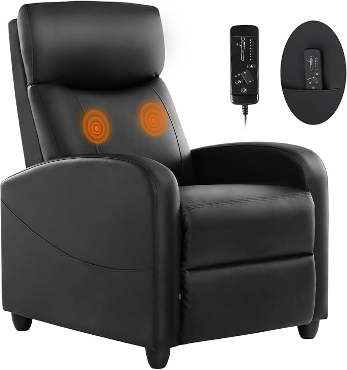 Sweetcrispy massage recliner chair for small spaces