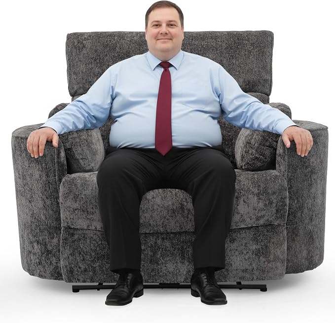VIKAYAMICS 52-inch wide chair and a half power recliner